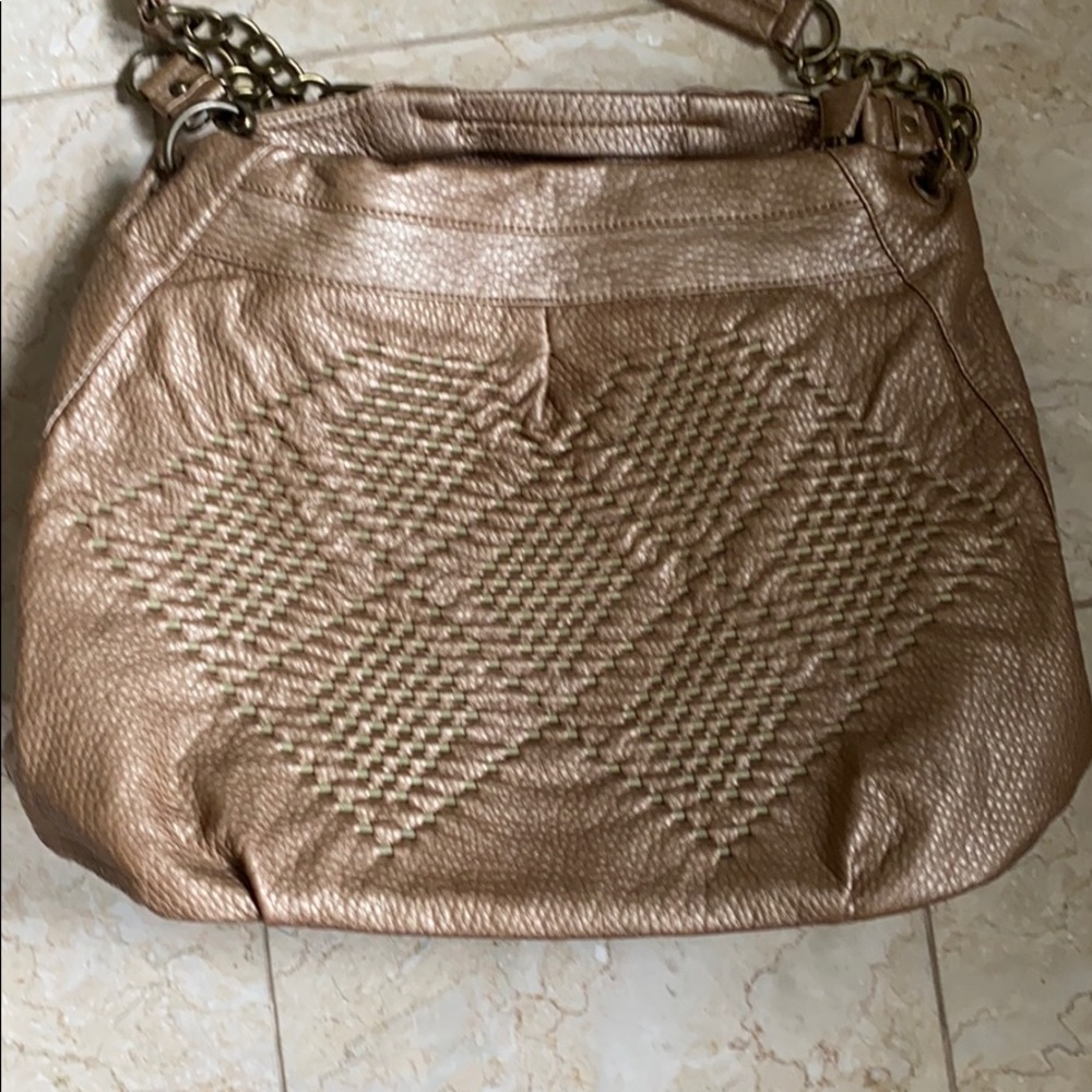 Big Buddha gold bag/purse.